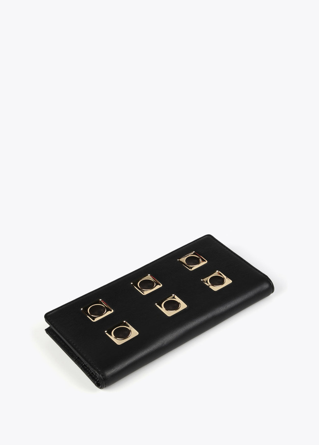 lola casademunt Billetero negro y dorado ÚLTIMAS EDICIONES