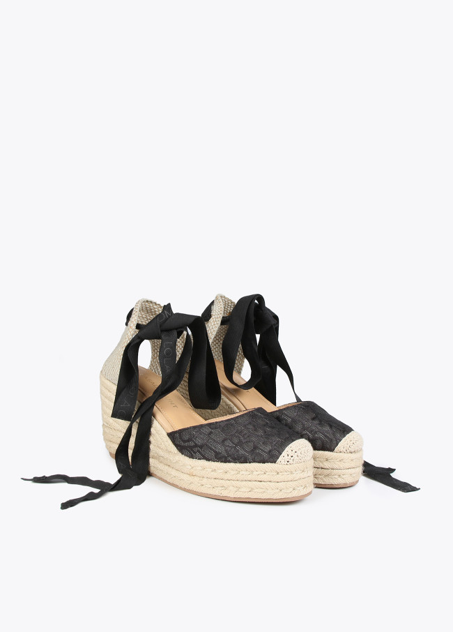 lola casademunt Cuña en efecto fibra natural Precios de Black Friday