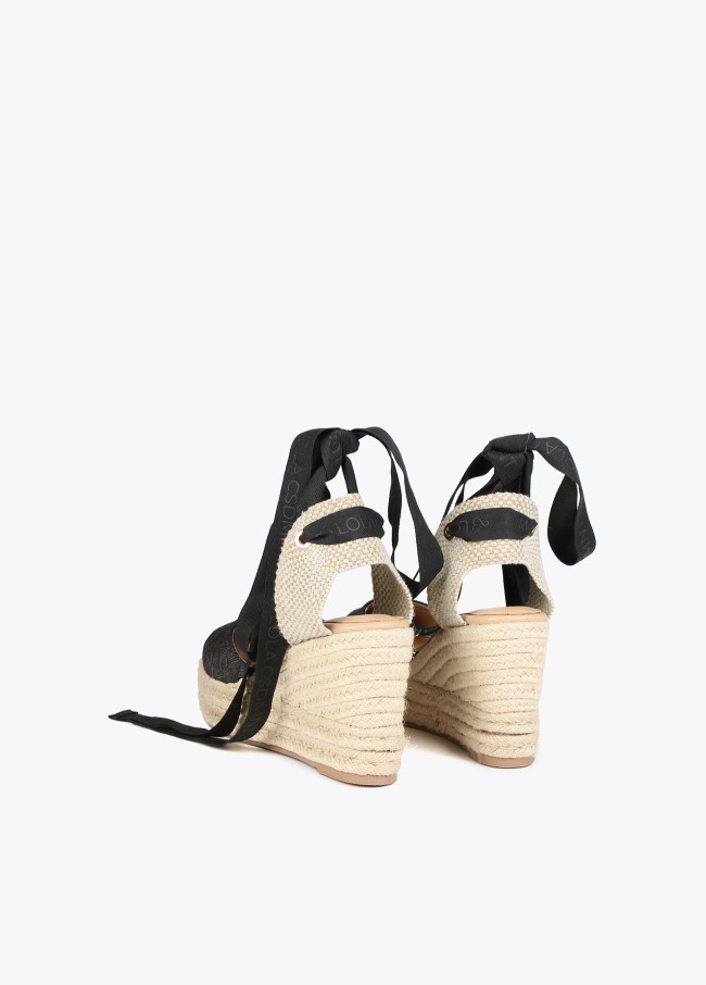 lola casademunt Cuña en efecto fibra natural Precios de Black Friday