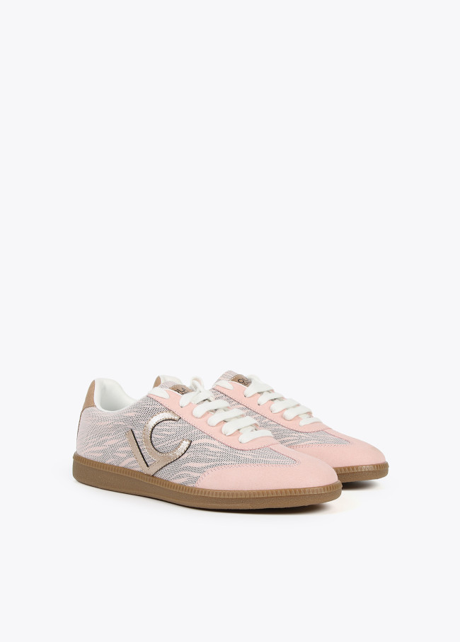 lola casademunt Deportiva tricolor estampado cebra Tienda