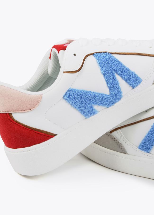 lola casademunt Zapatilla deportiva multicolor con M efecto toalla Mejor oferta