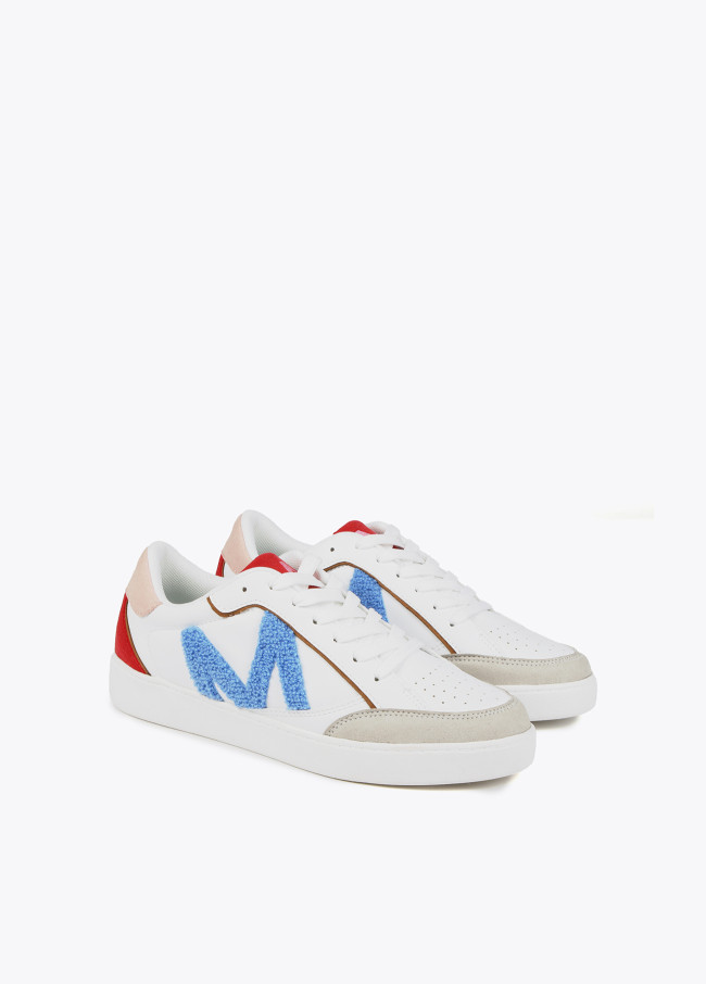 lola casademunt Zapatilla deportiva multicolor con M efecto toalla Mejor oferta
