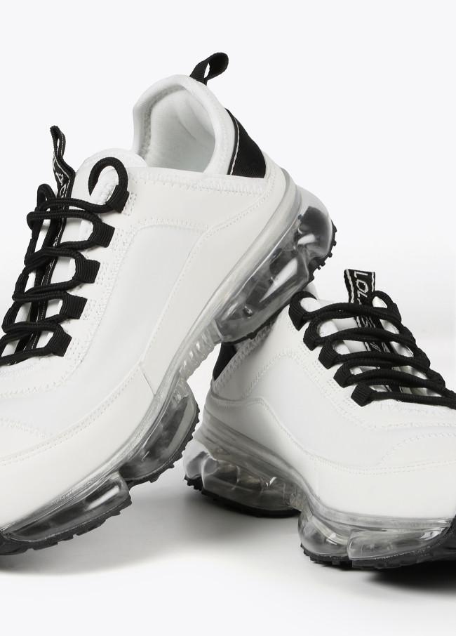 lola casademunt Zapatilla deportiva bicolor suela transparente Envío gratis