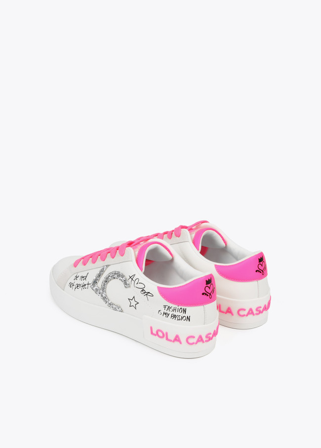 lola casademunt Deportiva con detalles efecto graffity Envío gratis