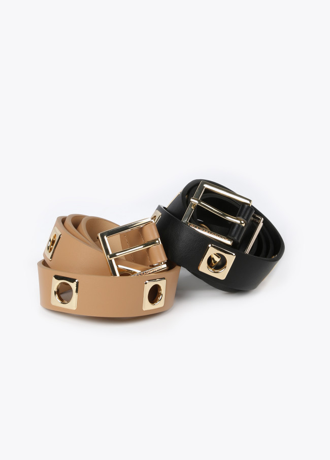 lola casademunt Cinturón piezas metálicas En oferta