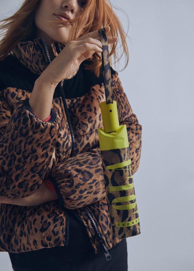 lola casademunt Paraguas pequeño automático animal print En línea