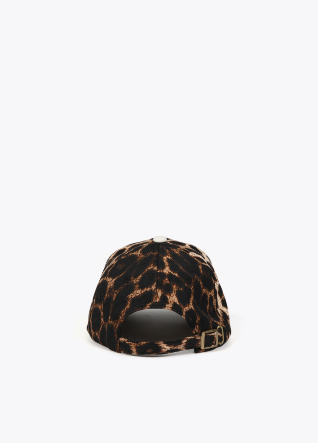 lola casademunt Gorra animal print Envío gratis