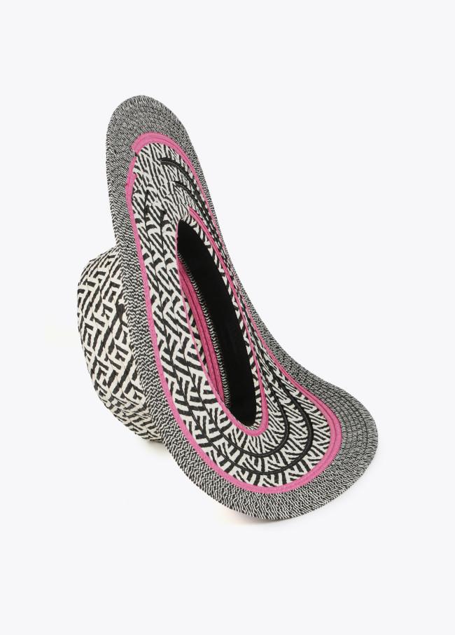 lola casademunt Sombrero floppy efecto rafia multicolor Últimos 2 días
