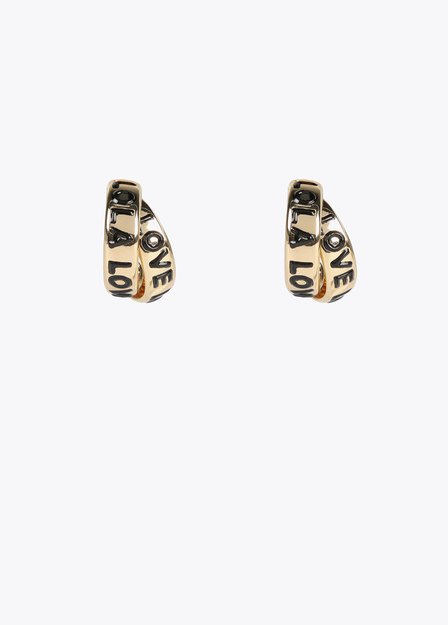 lola casademunt Pendientes doble aro Lola Love Grandes descuentos