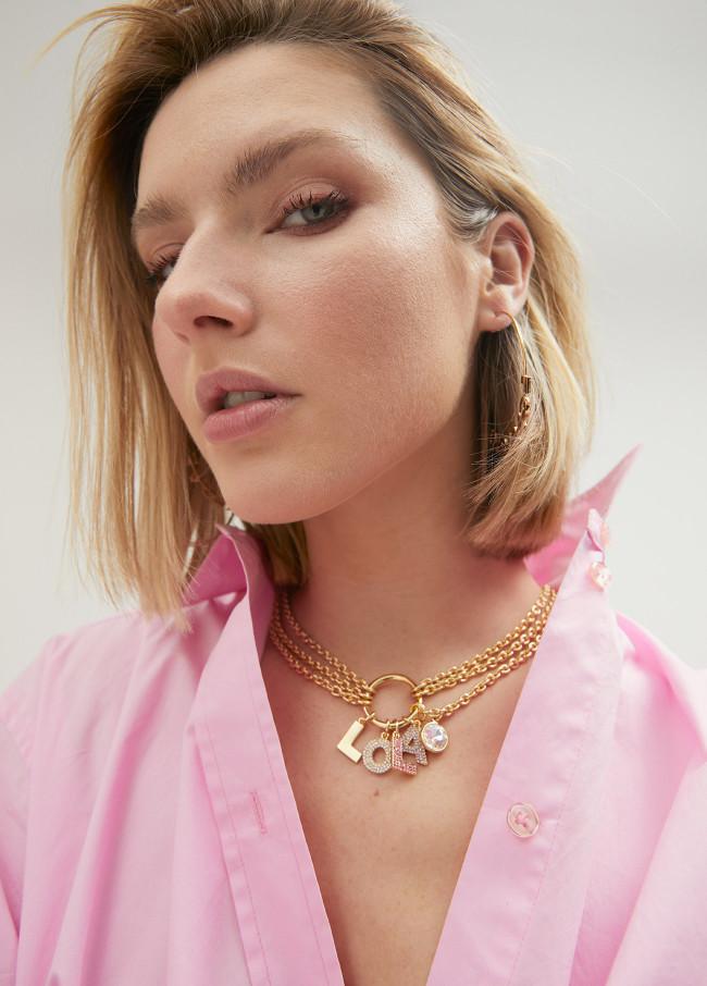 lola casademunt Collar multi cadena y charms Lola Love Ofertas especiales