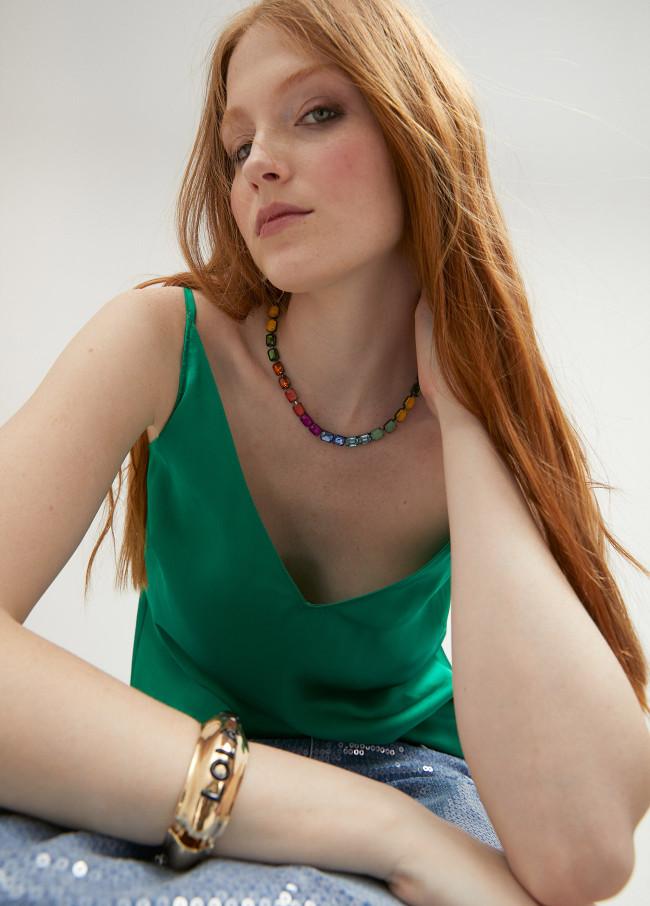 lola casademunt Collar maxi riviere Outlet online