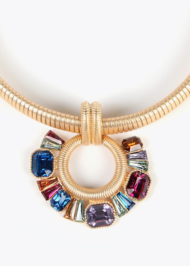 lola casademunt Collar gargantilla con aro frontal Rebajas