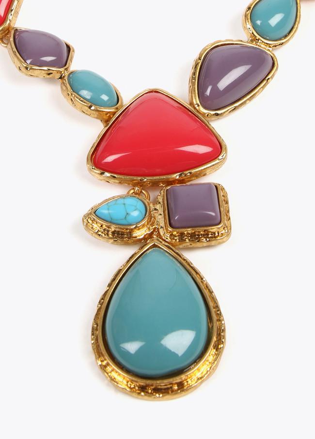 lola casademunt Collar combinado piezas colores Venta caliente
