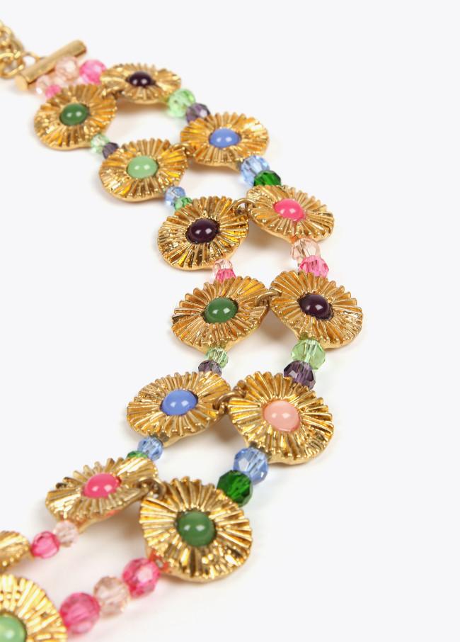 lola casademunt Collar mini flores Gran oferta