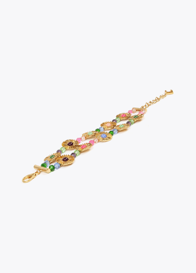 lola casademunt Pulsera mini flores Tienda