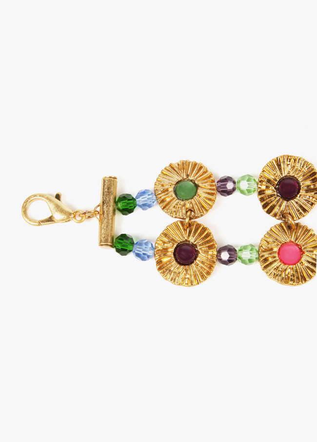 lola casademunt Pulsera mini flores Tienda