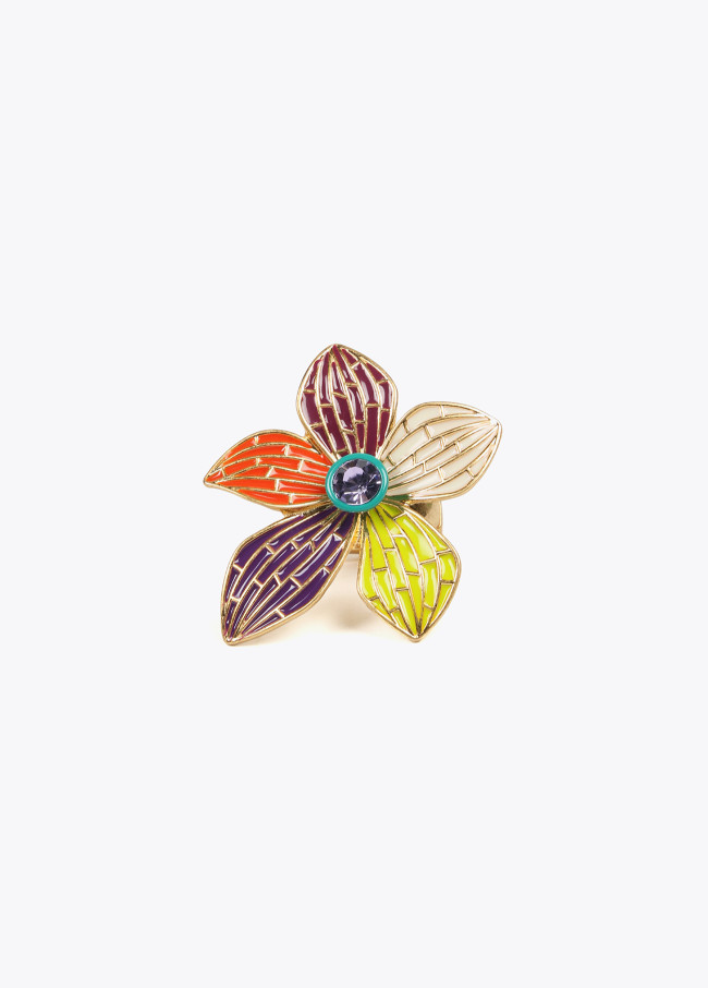 lola casademunt Anillo elástico orquídea Envío gratis