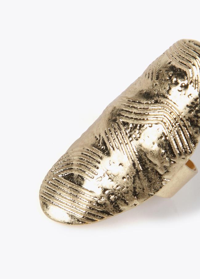 lola casademunt Anillo maxi textura Últimos 3 días