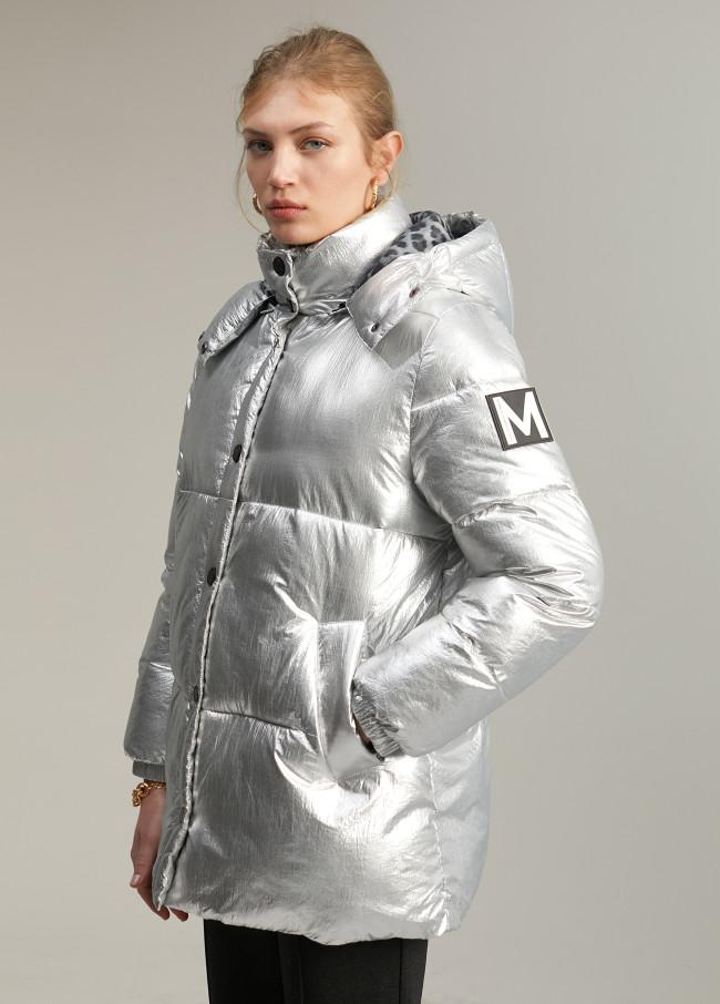 lola casademunt Anorak acolchado metalizado Precio de fábrica