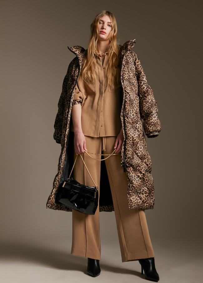 lola casademunt Abrigo acolchado forro contraste Promoción por tiempo limitado