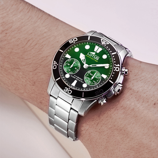 lotus RELOJ DE HOMBRE LOTUS CONNECTED CON ESFERA VERDE 18800/6 Ventas relámpago