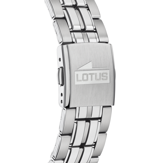 lotus RELOJ LOTUS 15814/C NEGRO CORREA DE ACERO INOXIDABLE 316L HOMBRE Rebajas top