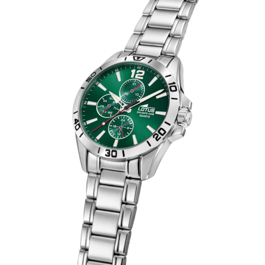 lotus RELOJ DE HOMBRE LOTUS MULTIFUNCTION CON ESFERA VERDE 18812/7 Oferta especial de fábrica