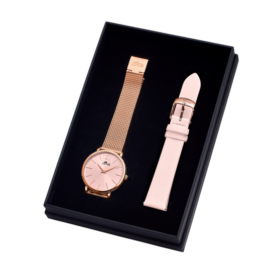 lotus RELOJ DE MUJER LOTUS MINIMALIST CON ESFERA ROSA 18733/1 En oferta
