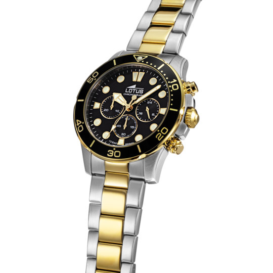 lotus RELOJ DE HOMBRE LOTUS EXCELLENT CON ESFERA NEGRA 18757/2 Liquidación