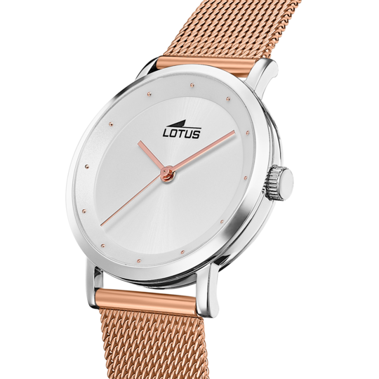 lotus RELOJ DE MUJER LOTUS TRENDY CON ESFERA PLATEADA 18878/2 Ofertas especiales