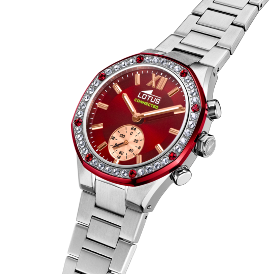 lotus RELOJ DE MUJER LOTUS CONNECTED CON ESFERA BURDEOS 18924/3 Oferta especial