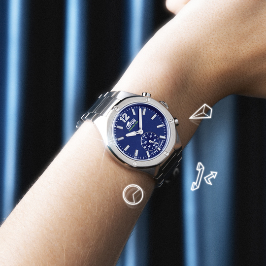 lotus RELOJ LOTUS CONNECTED 18971/5 AZUL CORREA DE ACERO INOXIDABLE 316L MUJER Envío internacional gratuito