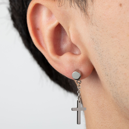lotus PENDIENTES CRUZ LOTUS STYLE LS2175-4/1 ACERO INOXIDABLE 316L HOMBRE Outlet
