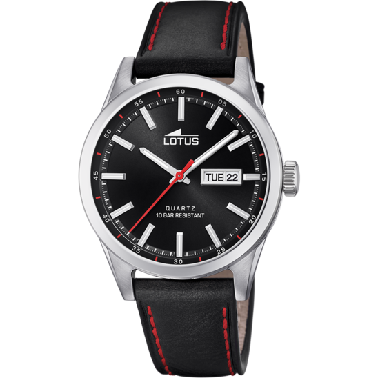 lotus RELOJ DE HOMBRE LOTUS CLASSIC STEEL CON ESFERA NEGRA 18671/4 Ventas relámpago