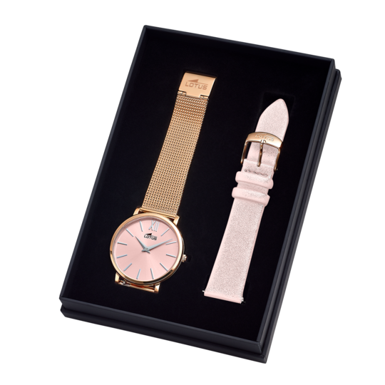 lotus RELOJ DE MUJER LOTUS MINIMALIST CON ESFERA ROSA 18730/1 Oferta especial de fábrica