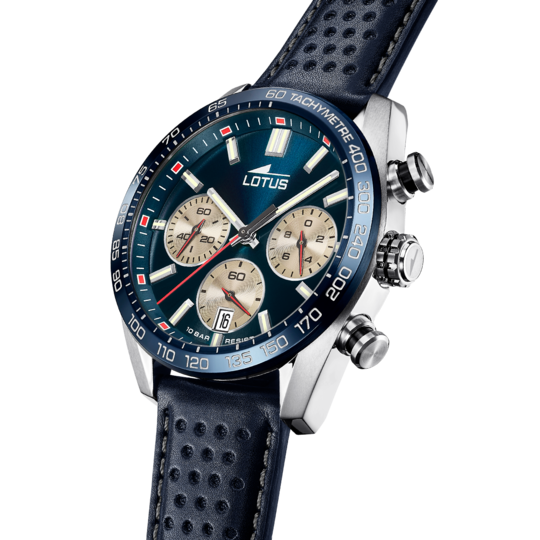 lotus RELOJ DE HOMBRE LOTUS CHRONO CON ESFERA AZUL 18915/2 Venta caliente