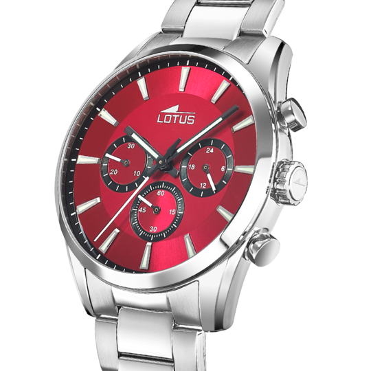 lotus RELOJ DE HOMBRE LOTUS CHRONO CON ESFERA ROJA 18922/5 En oferta