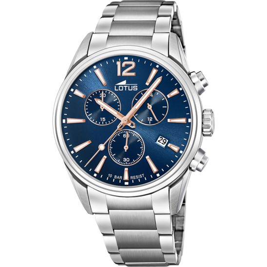 lotus RELOJ DE HOMBRE LOTUS CHRONO CON ESFERA AZUL 18690/2 Solo hoy