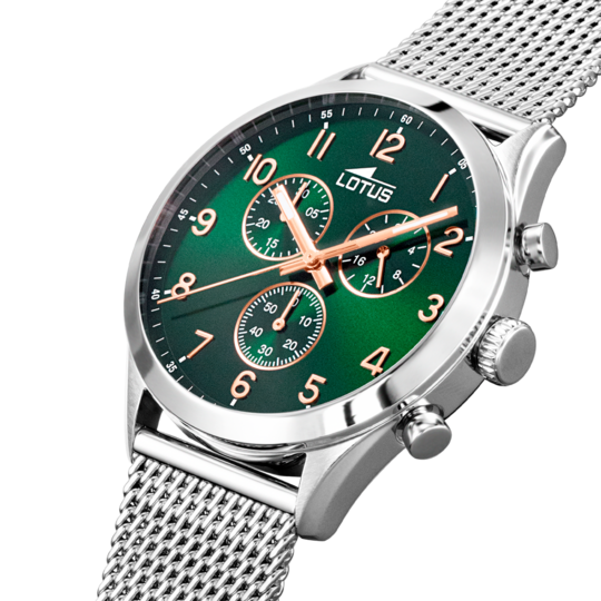 lotus RELOJ DE HOMBRE LOTUS MINIMALIST CON ESFERA VERDE 18637/2 Ahorra y exporta