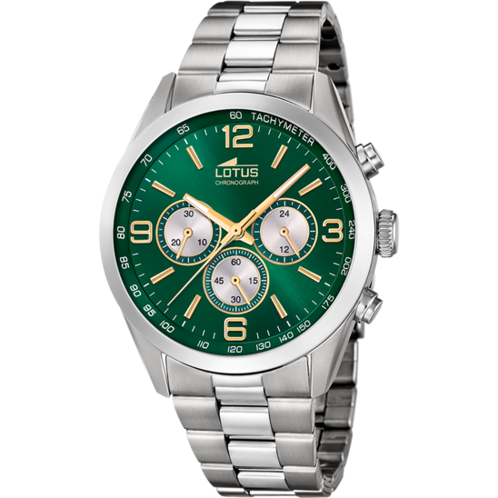 lotus RELOJ DE HOMBRE LOTUS MINIMALIST CON ESFERA VERDE 18152/H Outlet