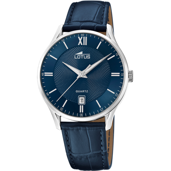 lotus RELOJ LOTUS 18402/I AZUL CORREA DE CUERO HOMBRE En oferta