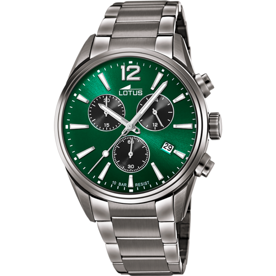 lotus RELOJ DE HOMBRE LOTUS CHRONO CON ESFERA VERDE 18682/4 Envío gratis