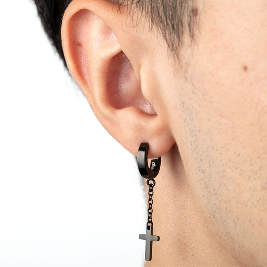 lotus PENDIENTES CRUZ LOTUS STYLE LS2173-4/2 ACERO INOXIDABLE 316L HOMBRE Superdescuento