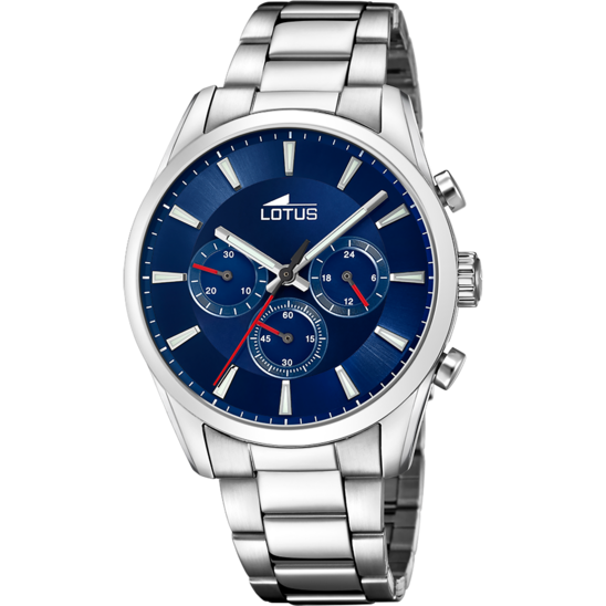 lotus RELOJ DE HOMBRE LOTUS CHRONO CON ESFERA AZUL 18922/1 Oferta especial