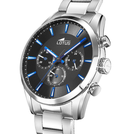 lotus RELOJ DE HOMBRE LOTUS CHRONO CON ESFERA NEGRA 18922/2 Envío gratis