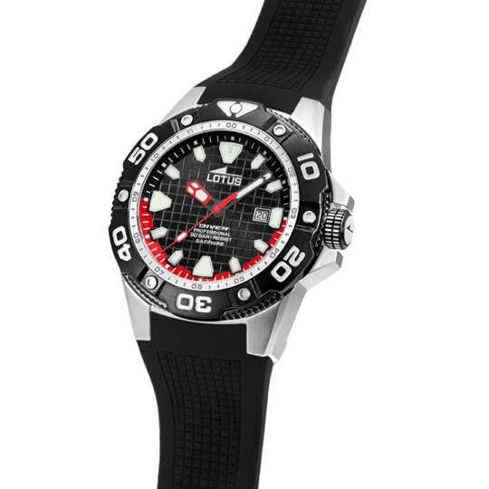 lotus RELOJ DE HOMBRE LOTUS DIVER CON ESFERA NEGRA 18927/4 Grandes descuentos