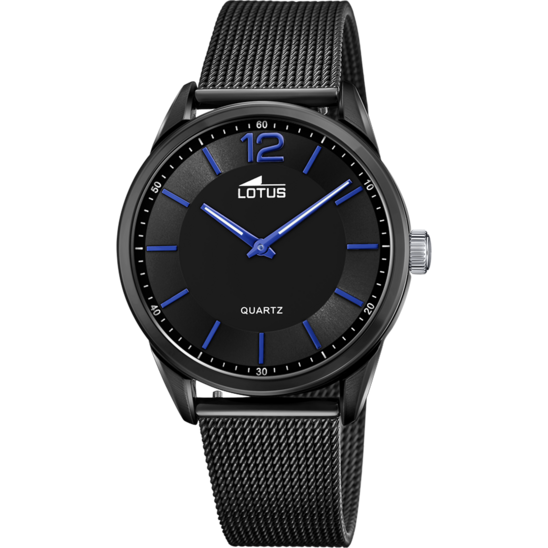 lotus RELOJ LOTUS 18736/A NEGRO CORREA DE ACERO INOXIDABLE 316L HOMBRE Precios de Black Friday