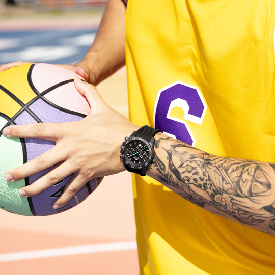 lotus RELOJ LOTUS CHRONO 18974/3 NEGRO CORREA DE CAUCHO HOMBRE Oferta especial de fábrica