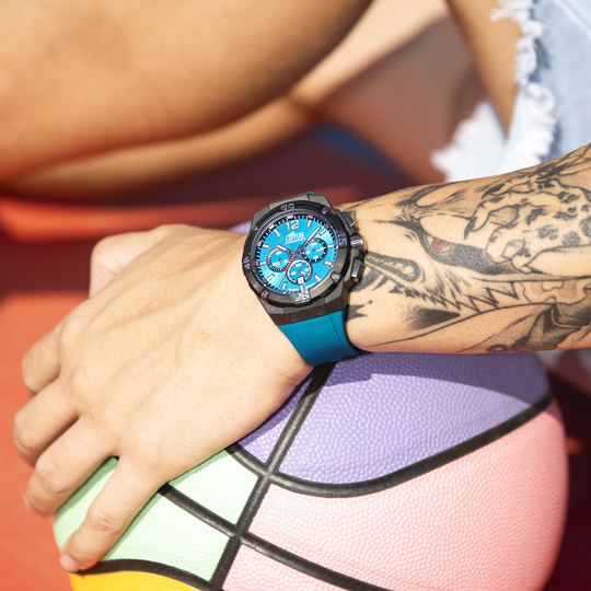 lotus RELOJ LOTUS CHRONO 18975/6 AZUL CORREA DE CAUCHO HOMBRE Ahorra y exporta