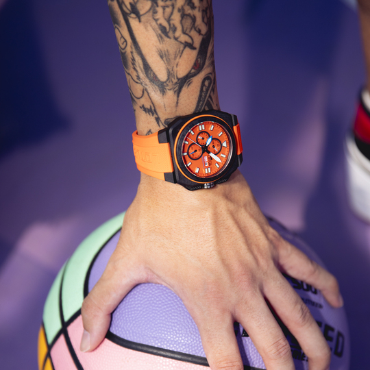 lotus RELOJ LOTUS CHRONO 18976/6 NARANJA CORREA DE CAUCHO HOMBRE Última moda